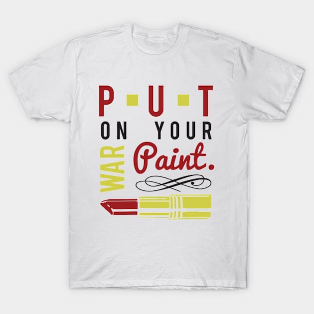 War Paint T-Shirt by Rizusabi